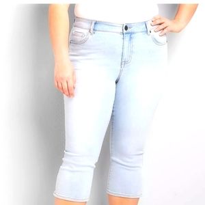 Lane Bryant plus size Jean pedal pusher plus size